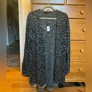 NWT 360 cashmere cardigan size Large